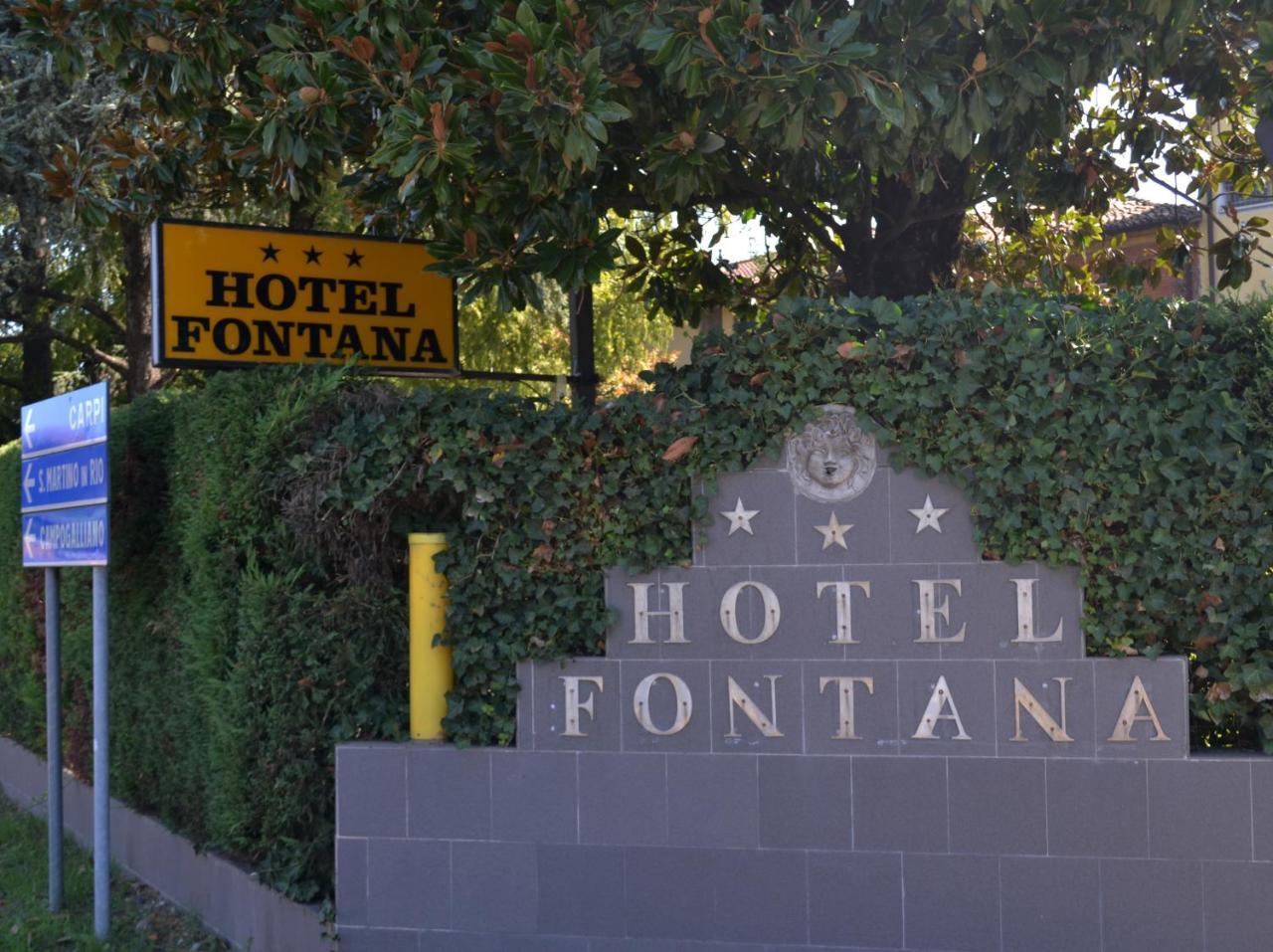 Hotel Fontana Rubiera Exterior foto